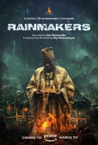 Niyi Akinmolayan’s “Rainmakers” Documentary Set to Premiere on Prime Video