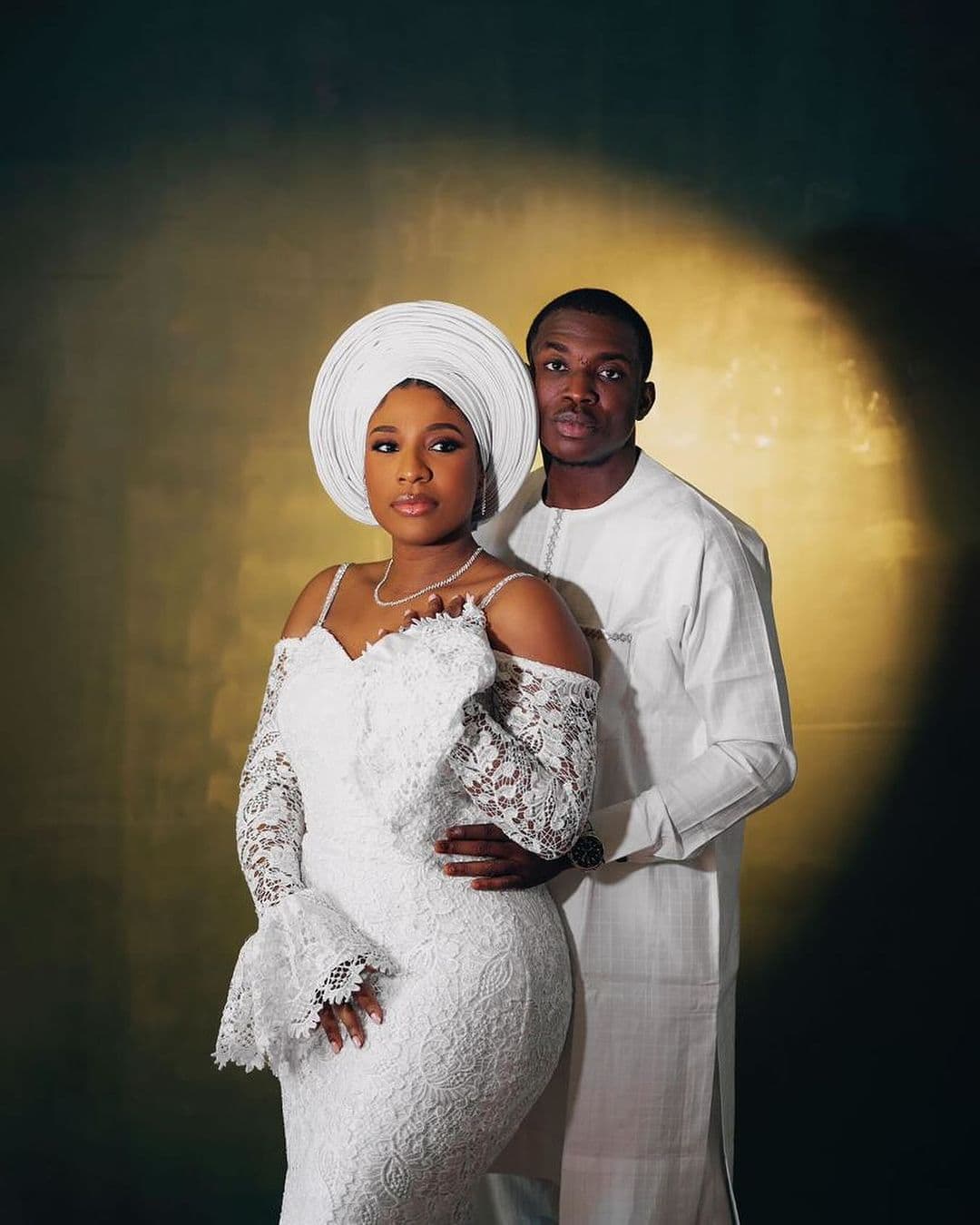 Theophilus Sunday Announces Engagement to Jamaican Fiancée, Ashlee White, in Elegant Pre-wedding Photos